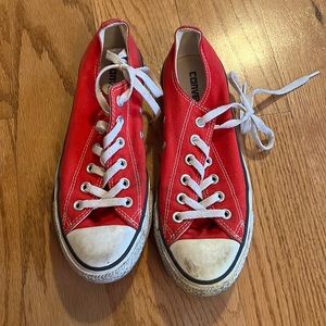 Red converse